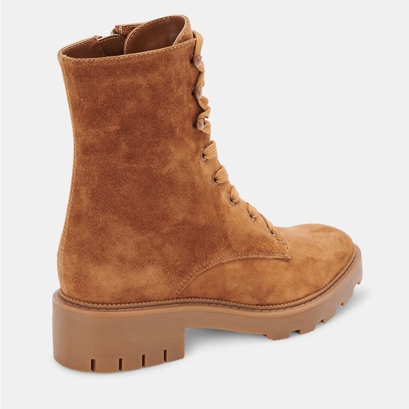 DOLCE VITA LOTTIE CLEAR COMBAT BOOT 8 - Picture 5 of 14